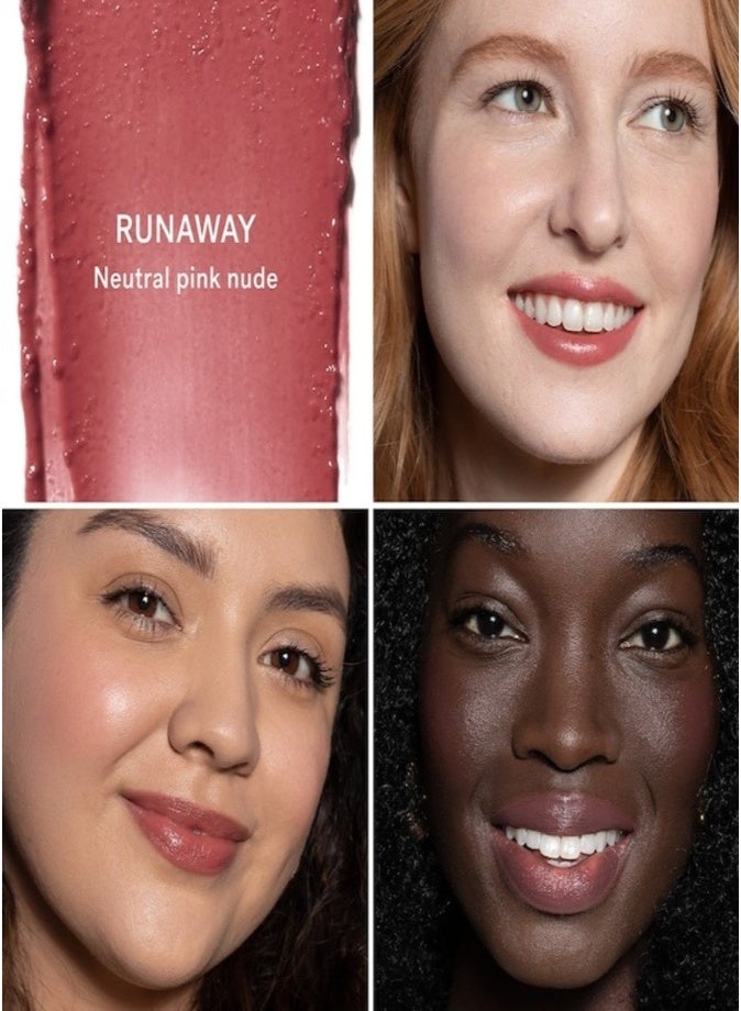 ILIA Balmy Tint Hydrating Lip Balm 4.4g – Runaway - Neutral Pink Nude Nourishing Tinted Lip Balm - Image 2